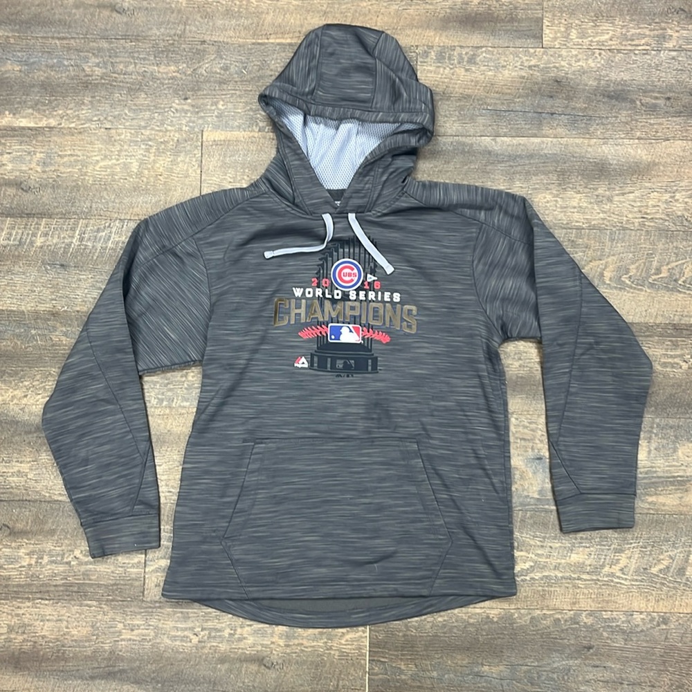 Majestic Chicago Cubs 2016 World Champions Hoodie